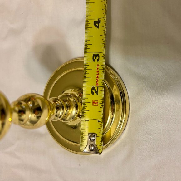 Baldwin Solid Brass Candlestick - Picture 3 of 4